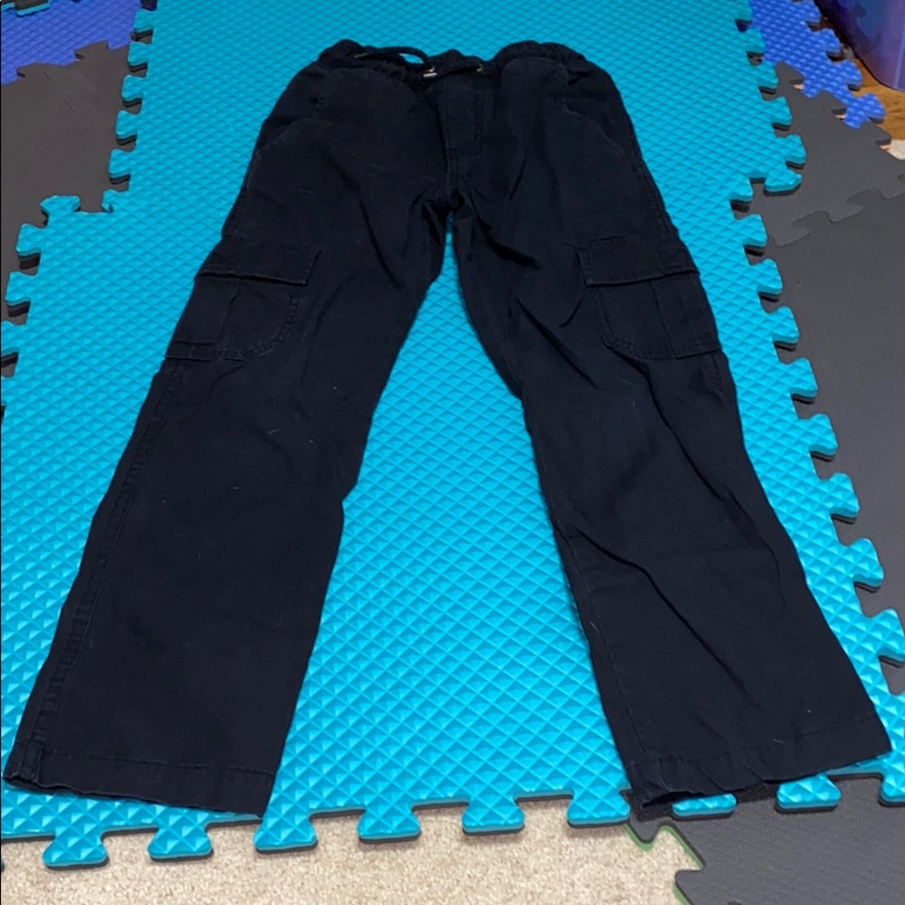 Canyon River Blues Boys black cargo pants